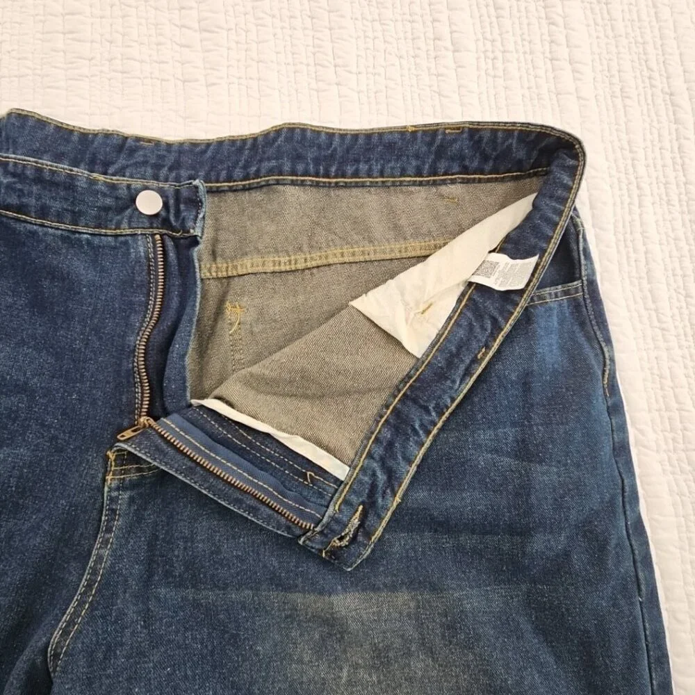 Manfinity Jeans Men's 5XL (50x31) Indigo Wash Stretch Denim EUC Comfort Workwear